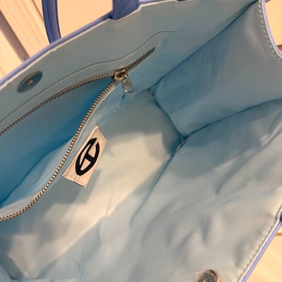 Telfar Medium Shopping Bag Cerulean Blue - Picture 8 of 13
